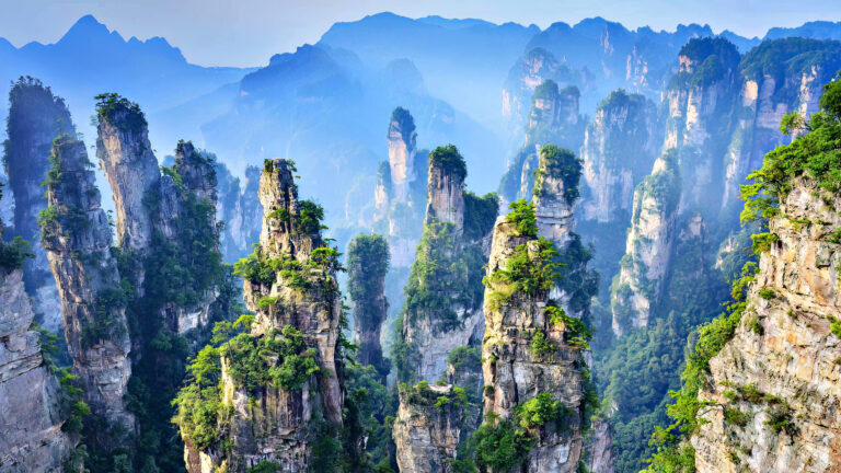 honeymoon shows, Zhangjiajie-National-Forest-Park-china, 10 Unique Honeymoons China