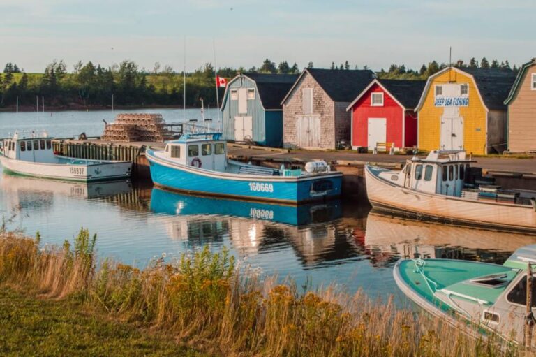 honeymoon shows, Prince Edward Island boats on river